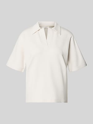 regular fit poloshirt met V-hals Shop The Look MANNEQUINE