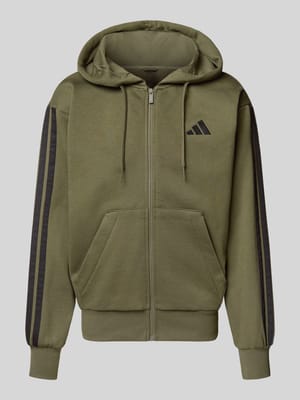 Sweatjack met ritssluiting en kangoeroezak Shop The Look MANNEQUINE