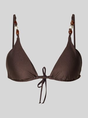 Bikini-Oberteil mit Zierperlen Modell 'PALERMO' Shop The Look MANNEQUINE