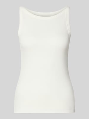 Trägertop in Ripp-Optik Modell 'Izli' Shop The Look MANNEQUINE