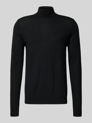 Pullover van merinowol met col Shop The Look MANNEQUINE