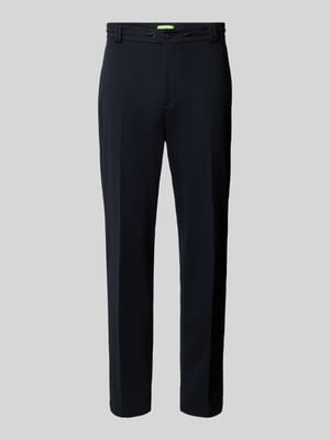 Tapered Fit Stoffhose mit Bügelfalten Modell 'JUNO' Shop The Look MANNEQUINE