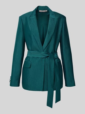 Blazer mit Strukturmuster Shop The Look MANNEQUINE