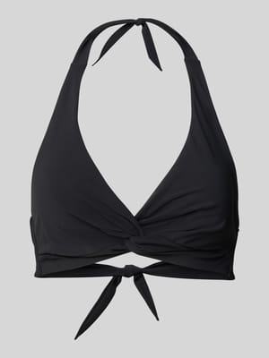Bikini-Oberteil mit Knoten-Detail Shop The Look MANNEQUINE