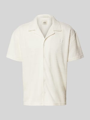 T-shirt met labelstitching, model 'HAROLD' Shop The Look MANNEQUINE