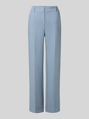 regular fit wijdte broek met viscose model 'RITA' Shop The Look MANNEQUINE