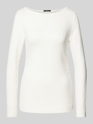 Longsleeve mit U-Boot-Ausschnitt Shop The Look MANNEQUINE