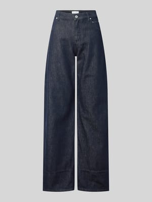 Jeansy wide leg w 3 kieszenie model 'Emelie' Shop The Look MANNEQUINE
