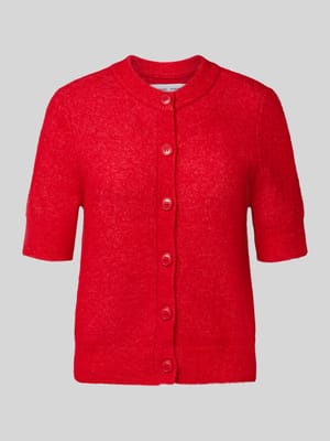 Cardigan aus Woll-Mix mit 1/2-Arm Modell 'NOURA' Shop The Look MANNEQUINE