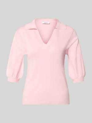 slim fit poloshirt van viscosemix model 'Morla' Shop The Look MANNEQUINE