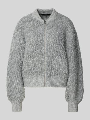 Strickjacke mit Reißverschluss Modell 'Tilara' Shop The Look MANNEQUINE