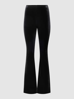 Flared Leggings mit elastischem Bund Shop The Look MANNEQUINE