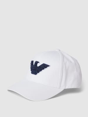 Basecap mit Label-Detail Shop The Look MANNEQUINE
