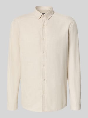 Regular Fit Freizeithemd mit Button-Down-Kragen Shop The Look MANNEQUINE