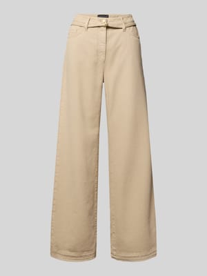 Wide Leg Jeans mit Eingrifftaschen Shop The Look MANNEQUINE