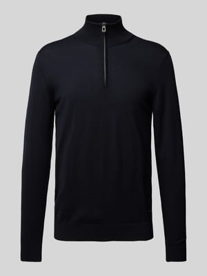 Gebreide pullover met schipperskraag, model 'Dario' Shop The Look MANNEQUINE