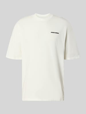 Oversized T-Shirt mit Logo-Stitching Shop The Look MANNEQUINE