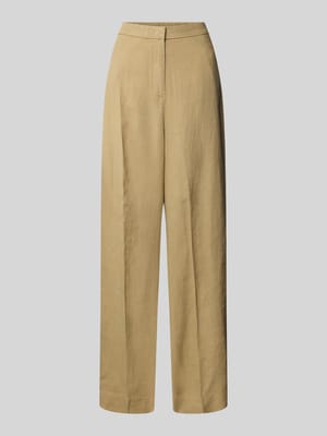 Tailored Fit Leinenhose aus Leinen-Lyocell-Mix Shop The Look MANNEQUINE
