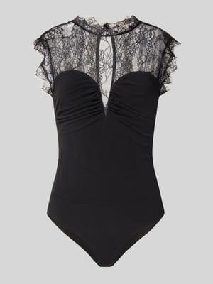 Body mit Spitzenbesatz Shop The Look MANNEQUINE