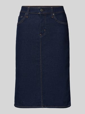 Knielanger Jeansrock Modell 'DANIELA' Shop The Look MANNEQUINE