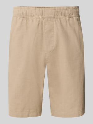 Straight Fit Shorts mit Gesäßtasche Shop The Look MANNEQUINE