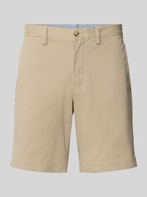 Straight Fit Chinoshorts aus Baumwoll-Mix Shop The Look MANNEQUINE