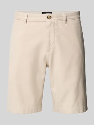 Slim Fit Shorts aus Baumwoll-Mix Modell 'SALO' Shop The Look MANNEQUINE