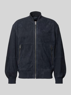 regular fit bomberjack van puur geitenleer model 'JONORVE' Shop The Look MANNEQUINE