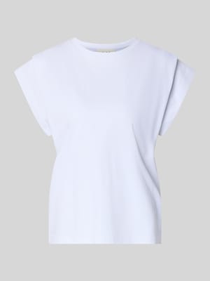 T-shirt met draperieën model 'PIO' Shop The Look MANNEQUINE