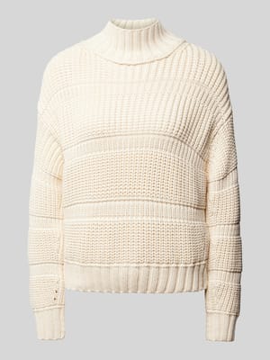 Strickpullover mit Turtleneck Shop The Look MANNEQUINE