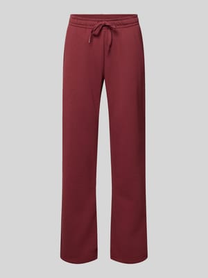 Straight fit sweatpants met tunnelkoord Shop The Look MANNEQUINE