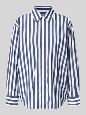 Relaxed Fit Langarmbluse aus reiner Baumwolle Shop The Look MANNEQUINE