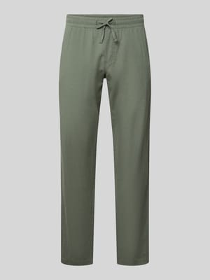 Hose aus Baumwoll-Leinen-Mix Modell 'KANE' Shop The Look MANNEQUINE
