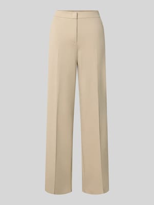 Broek met persplooien model 'PALACE' Shop The Look MANNEQUINE