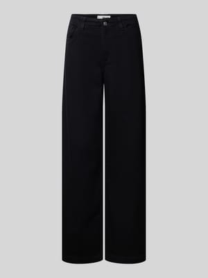 Wide Leg Jeans mit Eingrifftaschen Modell 'LIA' Shop The Look MANNEQUINE