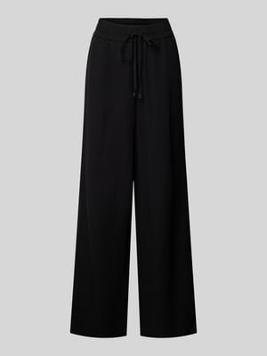 Leinenhose mit elastischem Bund Modell 'Roma' Shop The Look MANNEQUINE
