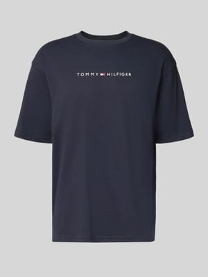 Relaxed Fit T-Shirt aus reiner Baumwolle Shop The Look MANNEQUINE