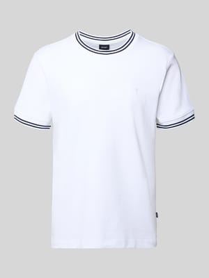T-Shirt mit Kontraststreifen Modell 'Jose' Shop The Look MANNEQUINE