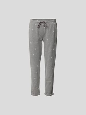 Sweatpants in melierter Optik Shop The Look MANNEQUINE