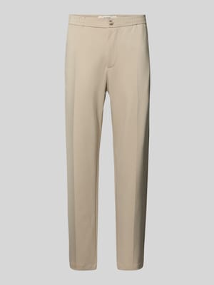 Slim Fit Hose aus Viskose-Mix Modell 'ALTON' Shop The Look MANNEQUINE