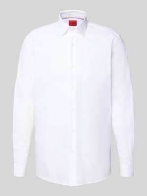 Modern fit zakelijk overhemd met knoopsluiting, model 'Valerio' Shop The Look MANNEQUINE