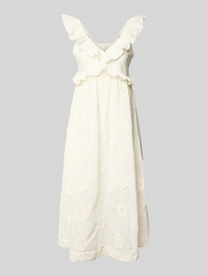Midikleid mit Volants Modell 'YASNAMA' Shop The Look MANNEQUINE