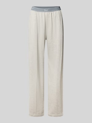 Wide Fit Sweatpants mit Logo-Stitching Shop The Look MANNEQUINE