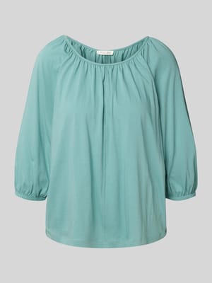 Blusenshirt mit elastischen Abschlüssen Shop The Look MANNEQUINE