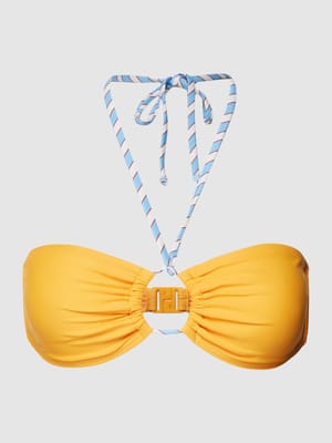 Bikini-Oberteil in Bandeau-Form Modell 'Solid Brinley' Shop The Look MANNEQUINE