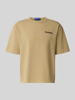Regular fit t-shirt van puur katoen model '10/1' Shop The Look MANNEQUINE