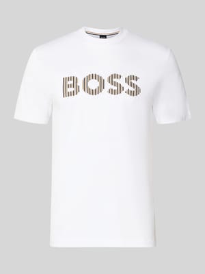 Regular Fit T-Shirt aus reiner Baumwolle Modell 'C-THOMPSON 41' Shop The Look MANNEQUINE