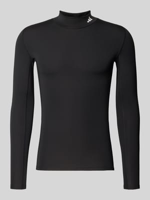 Sport-Langarmshirt mit Mock-Neck Shop The Look MANNEQUINE