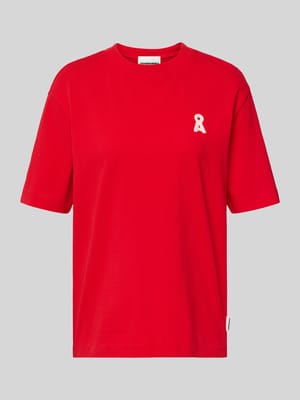 Loose fit T-shirt van pure Katoen Model 'ICONIC A TARJAA' Shop The Look MANNEQUINE