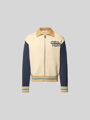 Strickjacke mit Reißverschluss Shop The Look MANNEQUINE